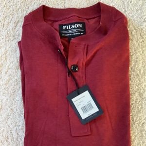 NEW Filson Double Layer Henley Small